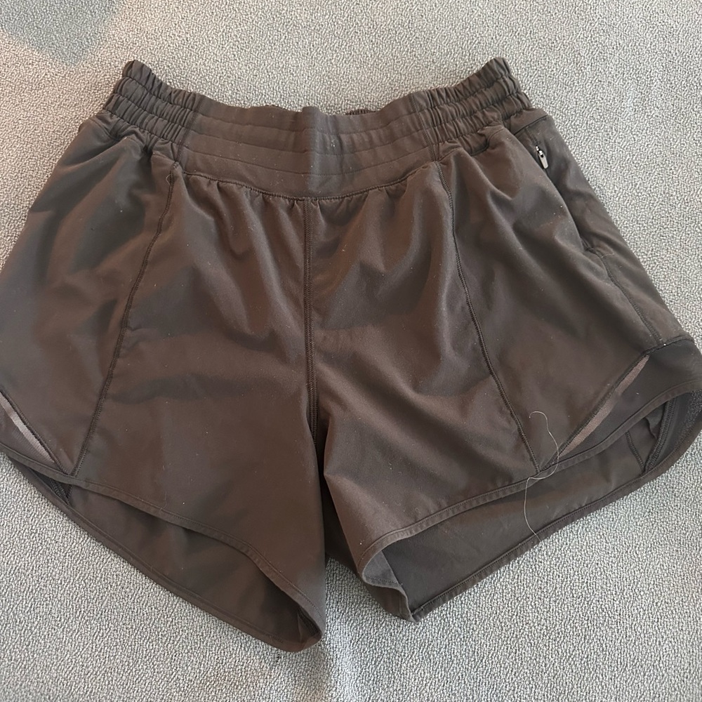 lululemon black hotty hot Athletic Shorts